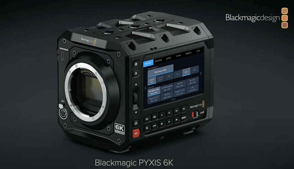 Blackmagic PYXIS 6K